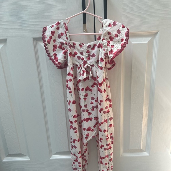 Floral Ruffle Jumpsuit - Picture 6 of 6